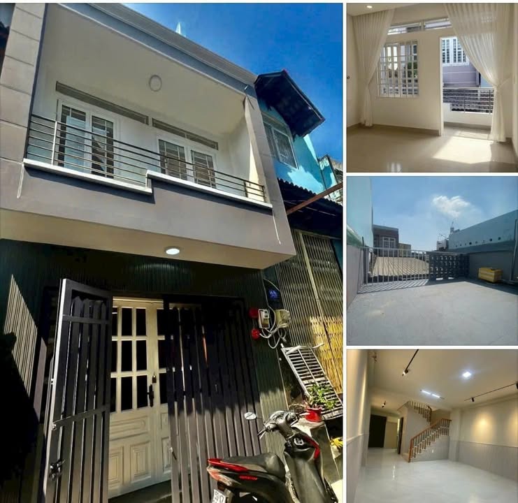 Nhà 2 tầng hẻm 4m 391 Huỳnh Tấn Phát, Quận 7 - Sổ hồng riêng, vào ở ngay!