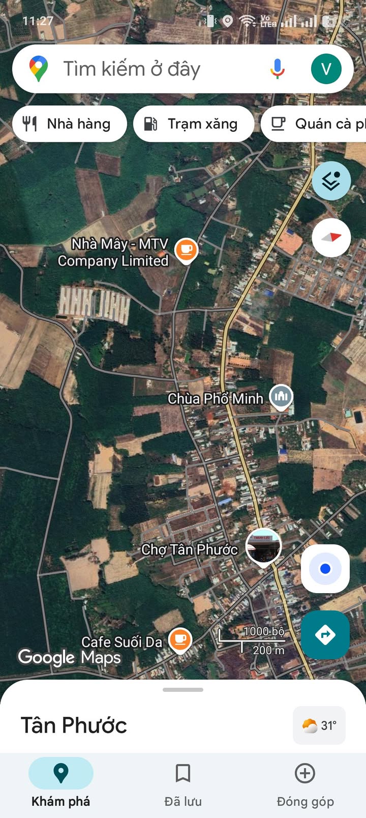 Đất nền 2.9ha tại xã Tân Hiệp, Huyện Phú Giáo - Đầu tư tiềm năng chỉ 8.12 tỷ