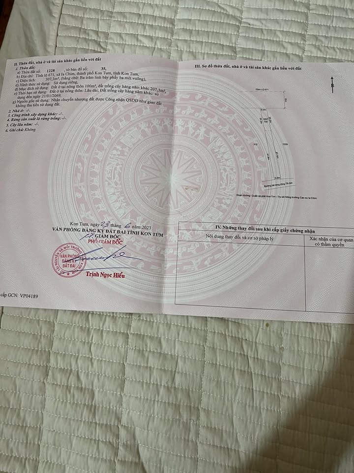 Đất nền 315m² tại Huyện Đăk Đoa - Hai mặt tiền, đầu tư sinh lời!