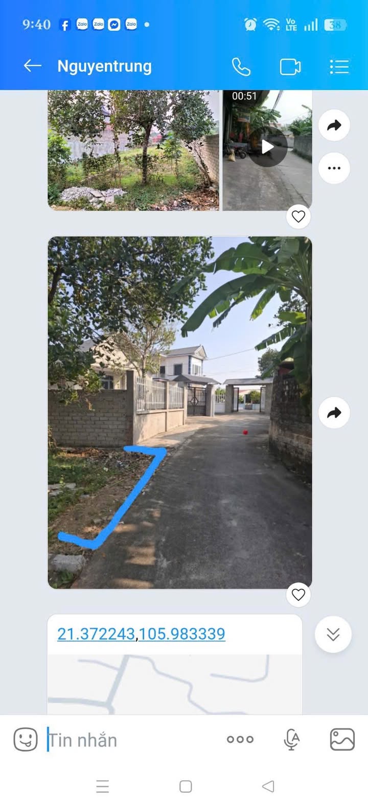 Đất thổ cư Hiệp Hòa Bắc Ninh 97m² giá chỉ 6xx triệu - Cơ hội đầu tư tuyệt vời!