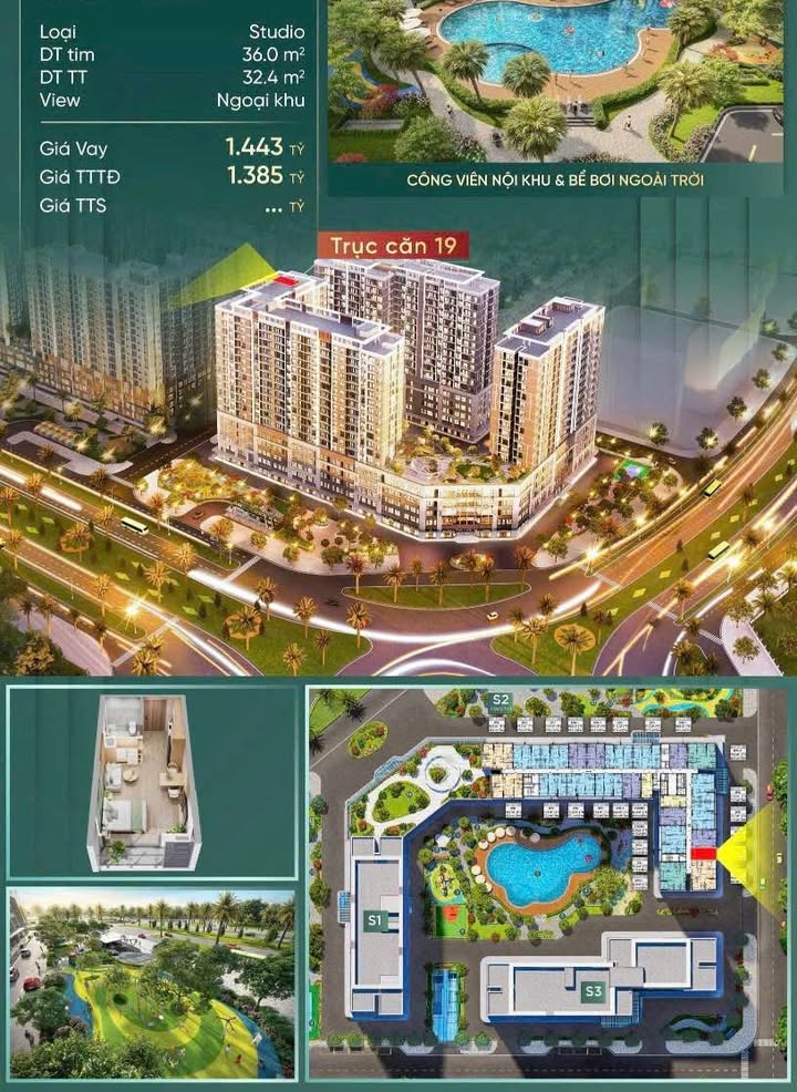 Căn hộ CC Vin Thanh Hóa 71m² giá 2.6 tỷ - Vị trí đắc địa, view đẹp