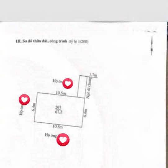 Đất F0 - Phường Đằng Lâm, Quận Hải An, 67m² giá 2.45 tỷ - Tặng nhà 2 tầng cũ!