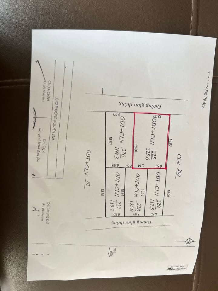 Đất Nguyên Bình - Nghi Sơn 232m² giá 480 triệu - Sổ đỏ chính chủ!