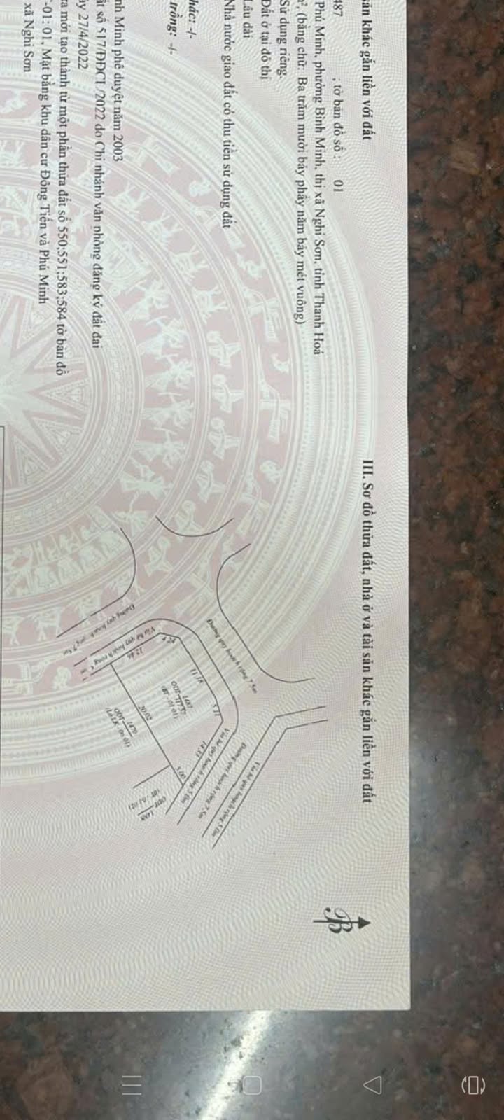 Đất nền Phường Bình Minh, Thanh Hóa 317m² - Cơ hội đầu tư sinh lời hấp dẫn!