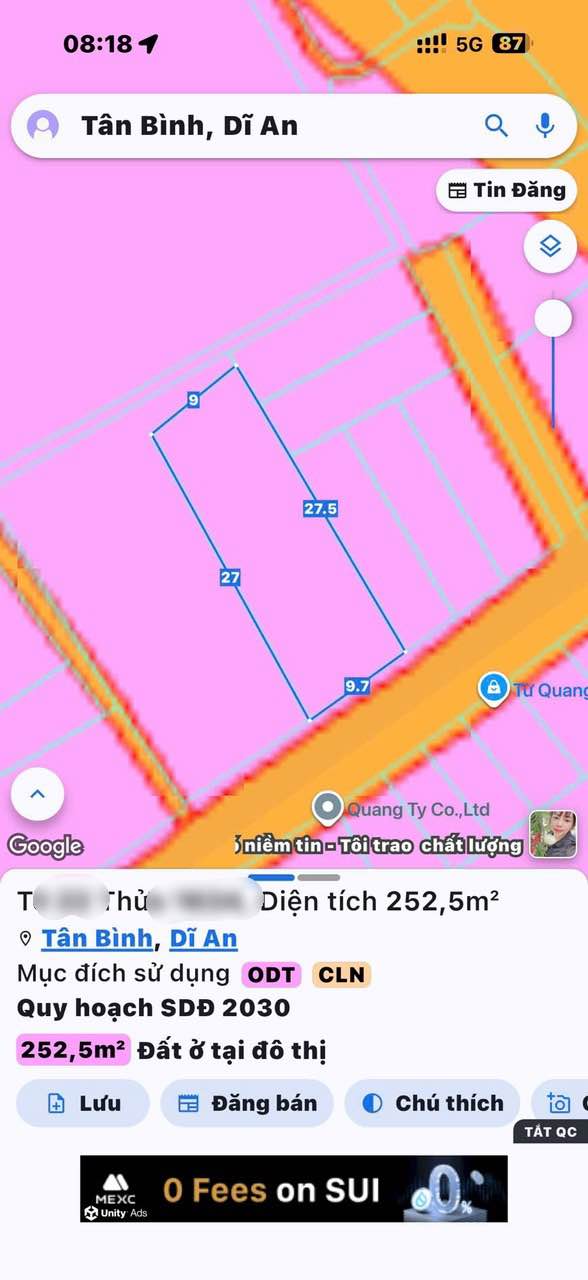 Nhà và Xưởng 252m² mặt tiền Đường Nhựa Thông Dĩ An - Giá chỉ 7 tỷ!