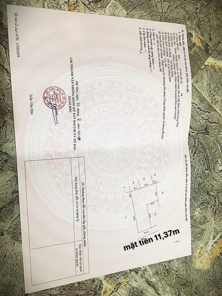 Đất nền Thuần Xuyên Hưng Long 534m² giá tốt - Cơ hội vàng cho nhà đầu tư!