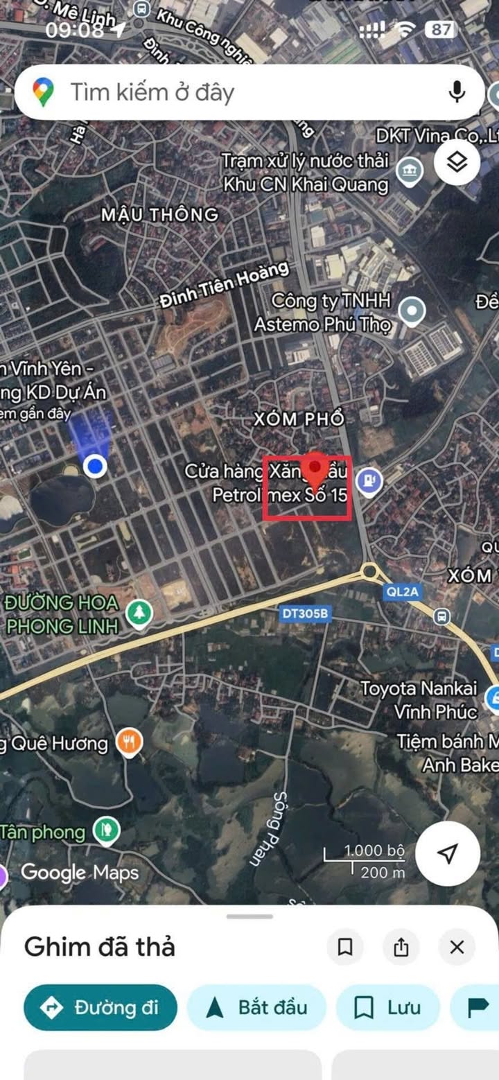 Đất nền Khu DV Nam Vĩnh Yên 90m² giá 3 tỷ - Cơ hội đầu tư hấp dẫn!