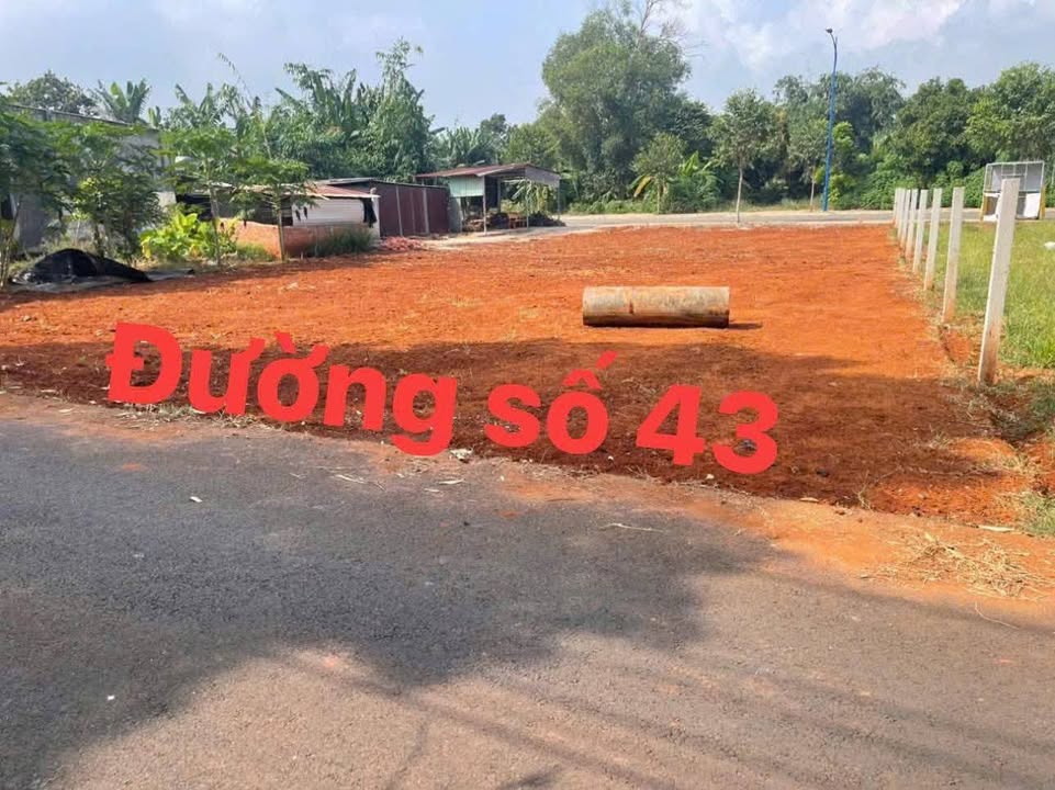 Đất nền đường 43 Hòa Long, TP Bà Rịa 121m² - Sổ đỏ chính chủ, giá tốt!
