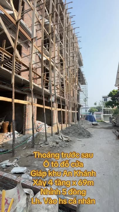 Townhouse An Khánh 69m² giá 5 tỷ - Ô tô đỗ cửa, thuận tiện giao thông!