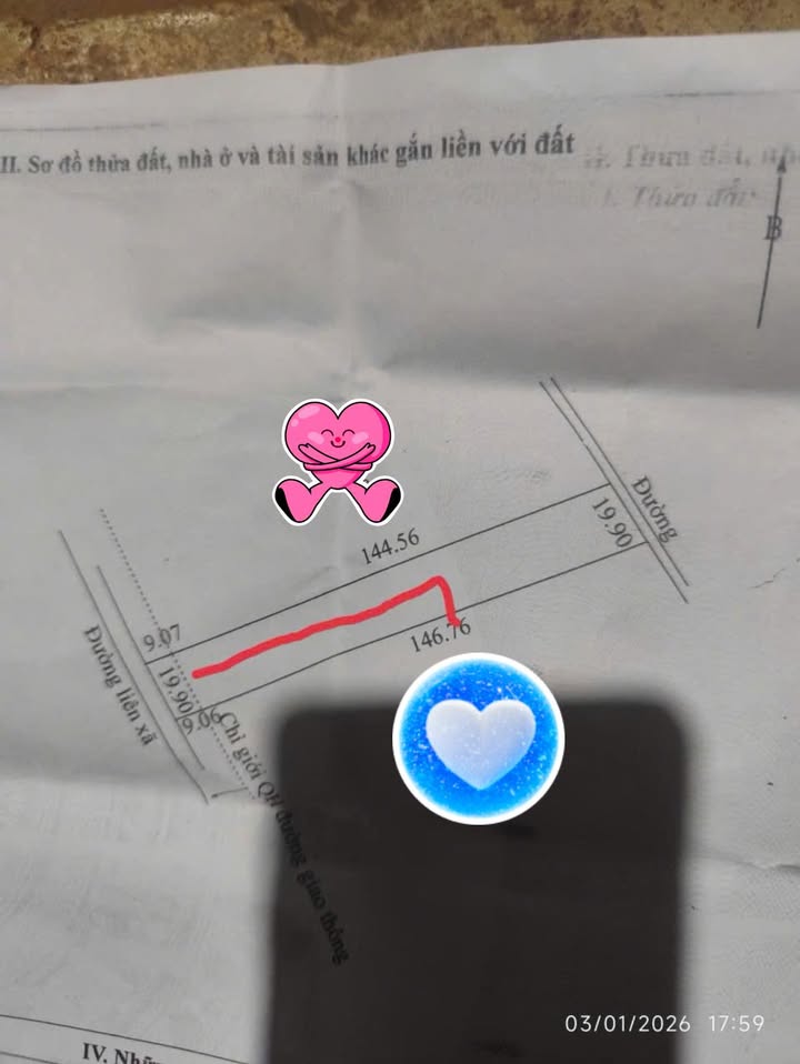 Đất nền thổ cư tại Thôn 3, Nam Yang, Đak Đoa, Gia Lai 2885m² giá 1 tỷ - Cơ hội đầu tư lý tưởng!