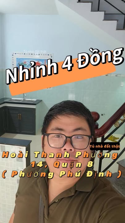 Nhà riêng đường Hoài Thanh, Quận 8, 44m² giá 4.48 tỷ - Sổ hồng riêng, hoàn công đầy đủ!