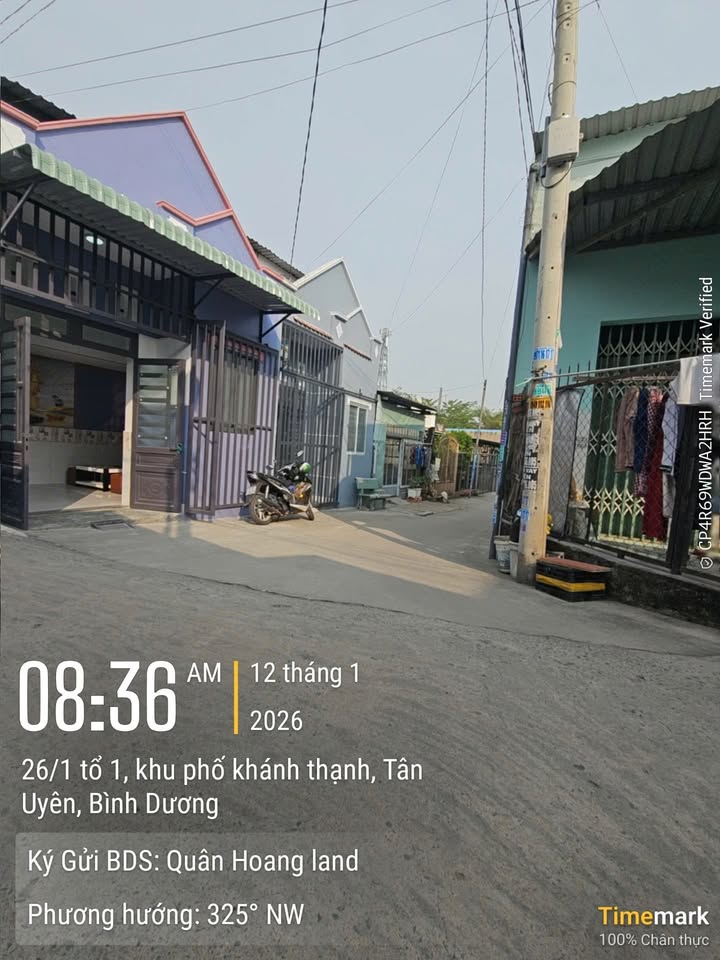 Nhà cấp 4 gác đúc Tân Phước Khánh 40m² giá 1.02 tỷ - Sổ chung chính chủ!