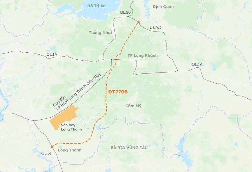 Đất nền 1000m² tại Đường ĐT 770B, Huyện Long Thành, Đồng Nai - Giá chỉ 700 triệu!