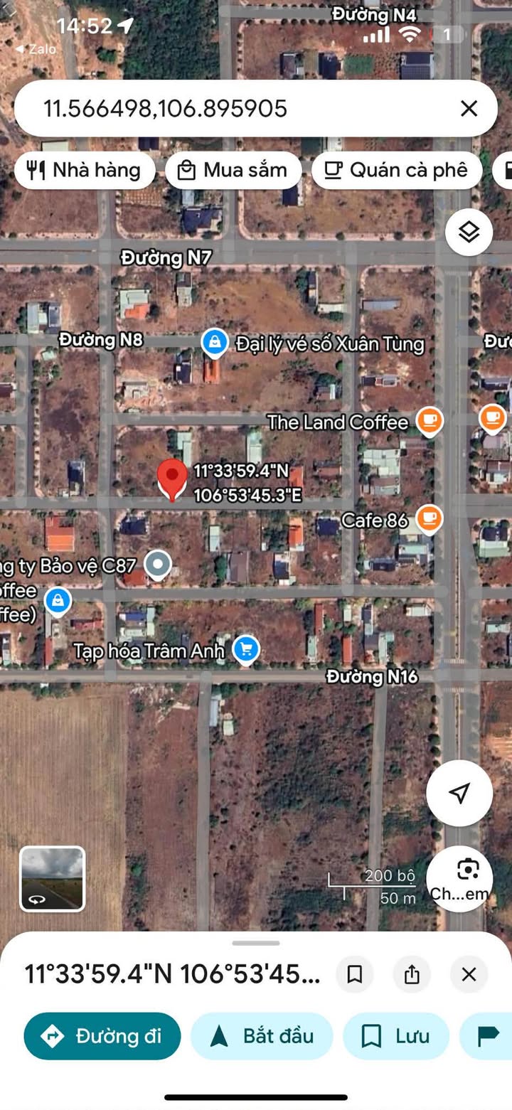 Đất thổ cư xã Đồng Phú, huyện Đồng Phú, 460m² - Phù hợp xây nhà vườn mini!