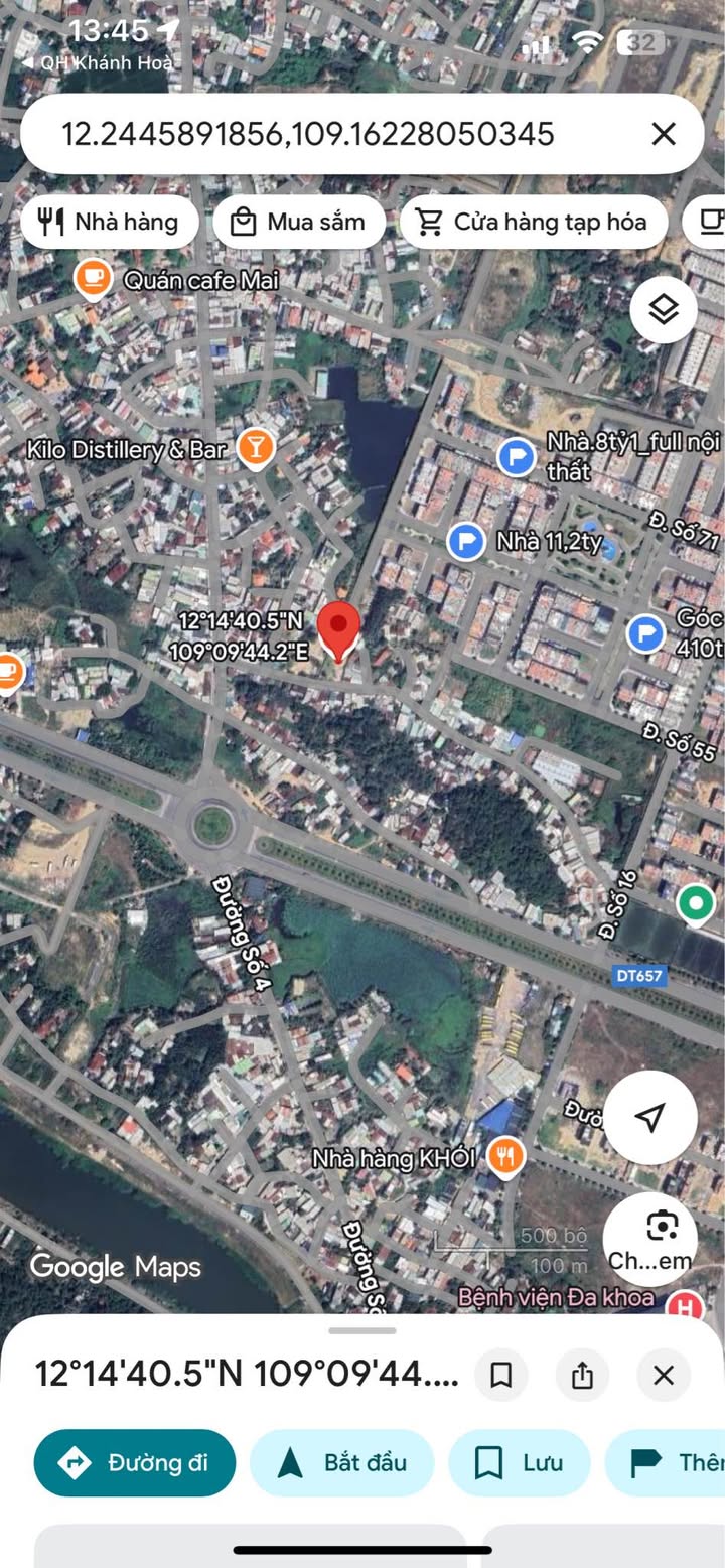 Đất nền Nha Trang Vĩnh Thái 1000m² 22 tỷ - Sổ đỏ chính chủ