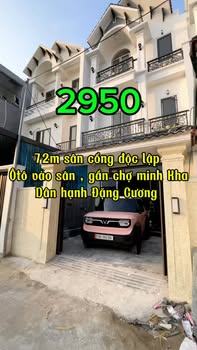 Nhà 3 tầng Dân Hạnh, 72m² giá chỉ 2.95 tỷ - Đầy đủ nội thất, ô tô vào sân!