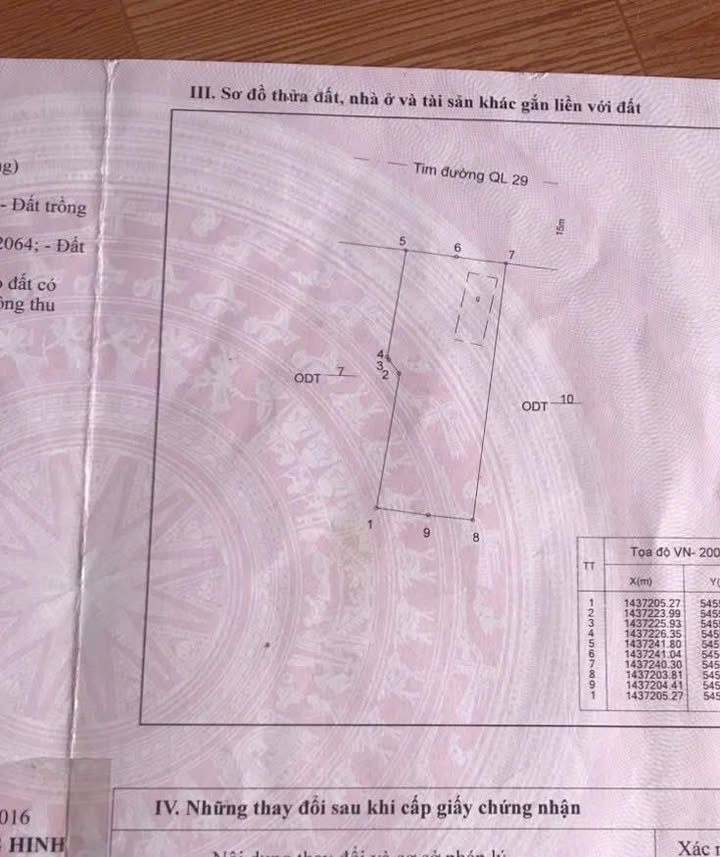 Đất nền 496m² tại Quốc lộ 29, Xã Sông Hinh, giá chỉ 2 tỷ - Cơ hội đầu tư tuyệt vời!