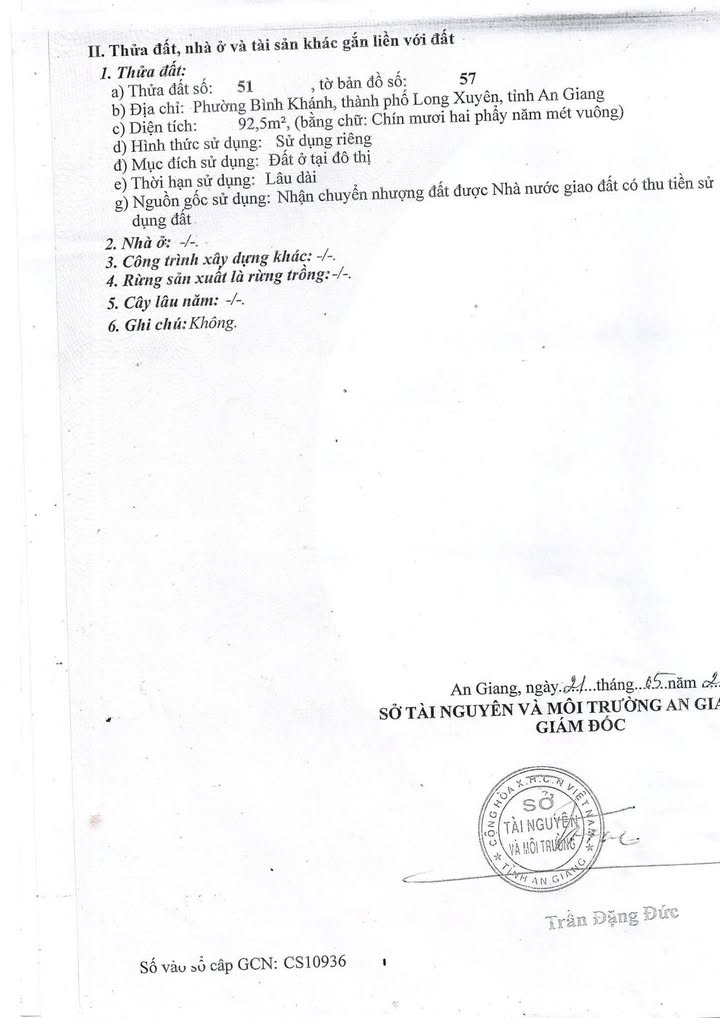 Đất nền đường Thục Phán, An Giang 97m² - Kinh doanh đa ngành nghề!