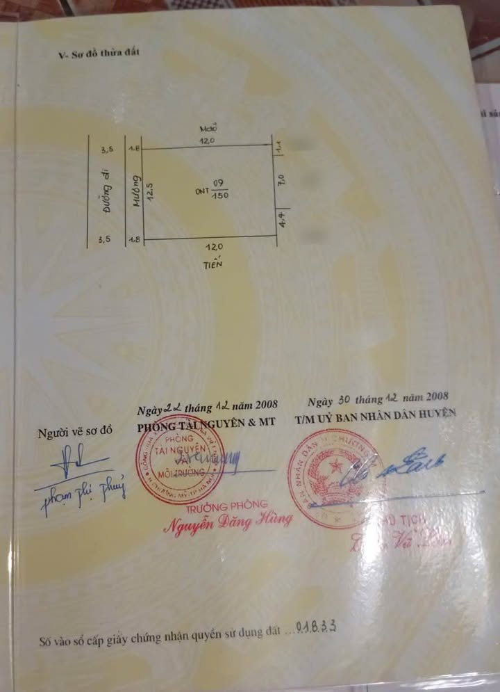 Đất nền Thụy Hương Chương Mỹ 150m² - Cơ hội đầu tư hiếm có!