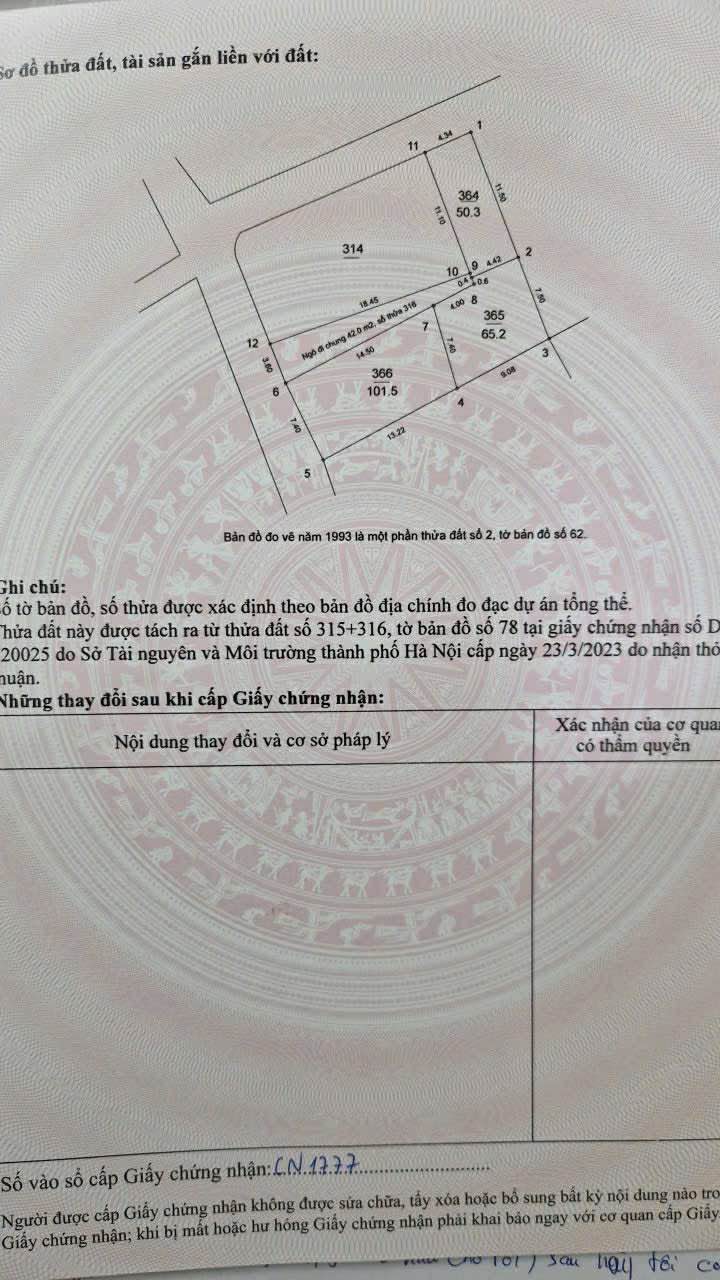 Đất Bồ Đề Long Biên 50m² giá 9 tỷ - Sổ đỏ chính chủ, ô tô vào tận nơi!