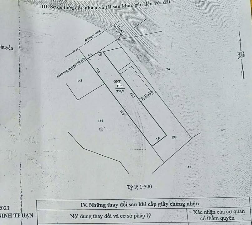 Đất thổ cư 330,9m² tại thôn Tân Lập 1, xã Lương Sơn - Đầu tư sinh lời hấp dẫn!