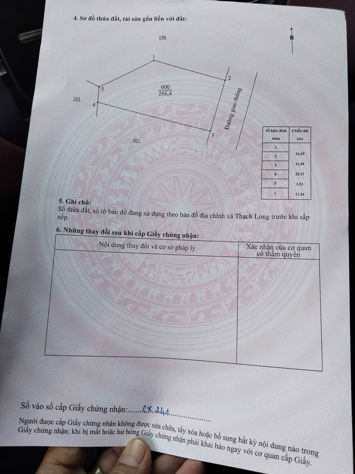Đất Thạch Long Phường Đông Vĩnh 300m² - Đường ô tô tránh nhau thoải mái!