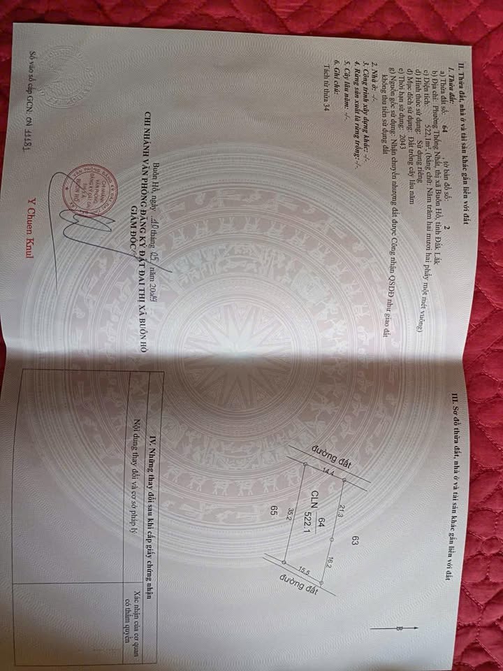 Đất nền 500m² Phường Buôn Hồ giá 199 triệu - Đầu tư sinh lời ngay!