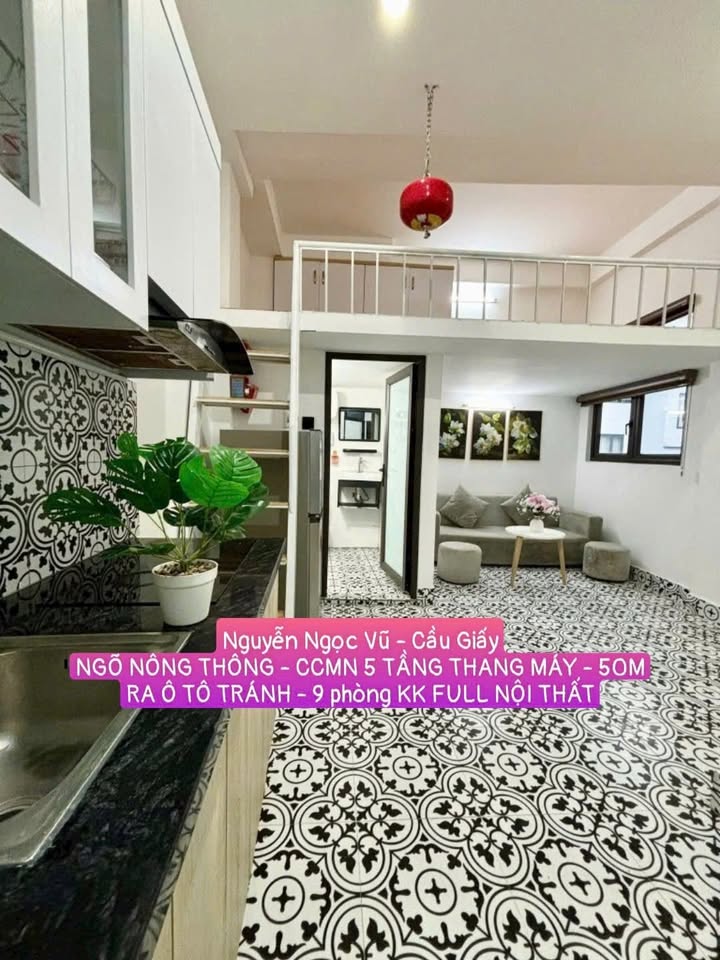 Căn hộ CCMN 5 tầng thang máy Hoàng Ngân 48m² giá 12 tỷ - Đầu tư sinh lời cao!