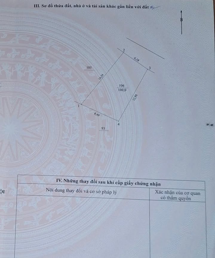 Đất nền 100m² tại Thị trấn Vân Đình, Huyện Ứng Hòa - Giá chỉ 1.5 tỷ, ô tô vào tận nơi!