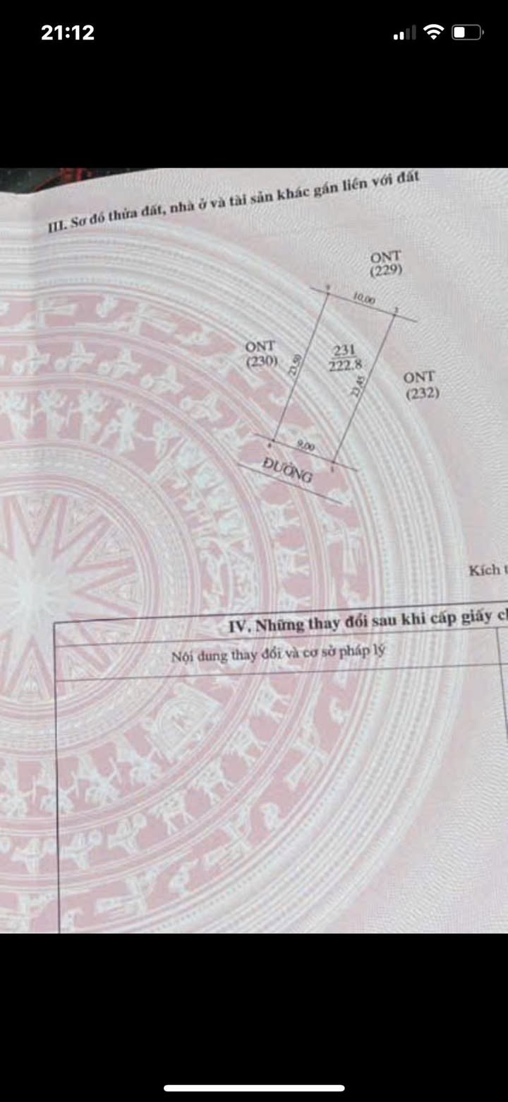 Đất thổ cư tại Xã Nghĩa Hồng, Huyện Nghĩa Đàn, 211m² - Giá thỏa thuận hợp lý!