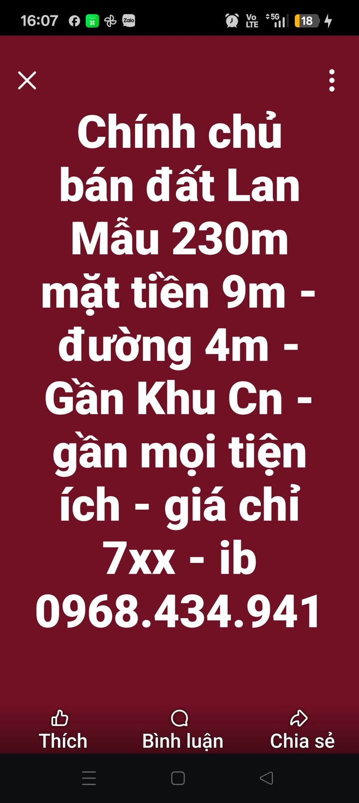 Đất nền Xã Lan Mẫu, Huyện Lục Nam, 230m² giá 700 triệu - Đầu tư sinh lời ngay!