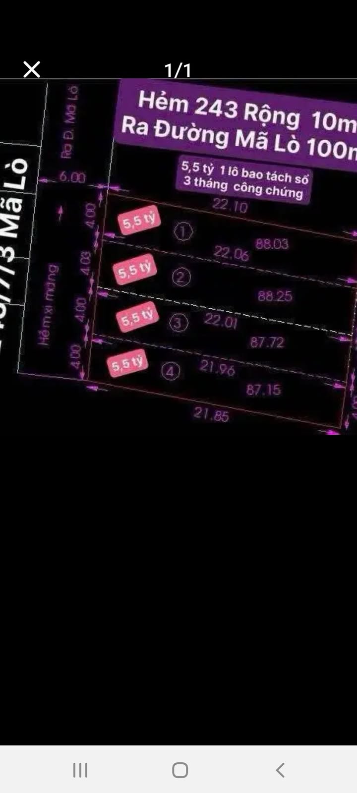 Căn hộ dịch vụ 88m² Phường Linh Đông giá 5.5 tỷ - Cơ hội đầu tư hiếm có!