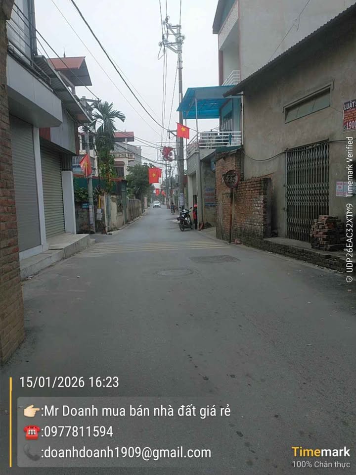 Bán đất Thiết Úng - Vân Hà 57m² giá thỏa thuận - Ô tô đỗ cửa, tiện ích đầy đủ!