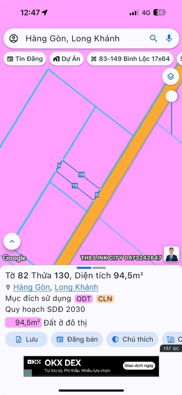 Bán đất nền mặt tiền đường Lê Hồng Phong, 95m² giá 1.19 tỷ - Cơ hội đầu tư hấp dẫn!