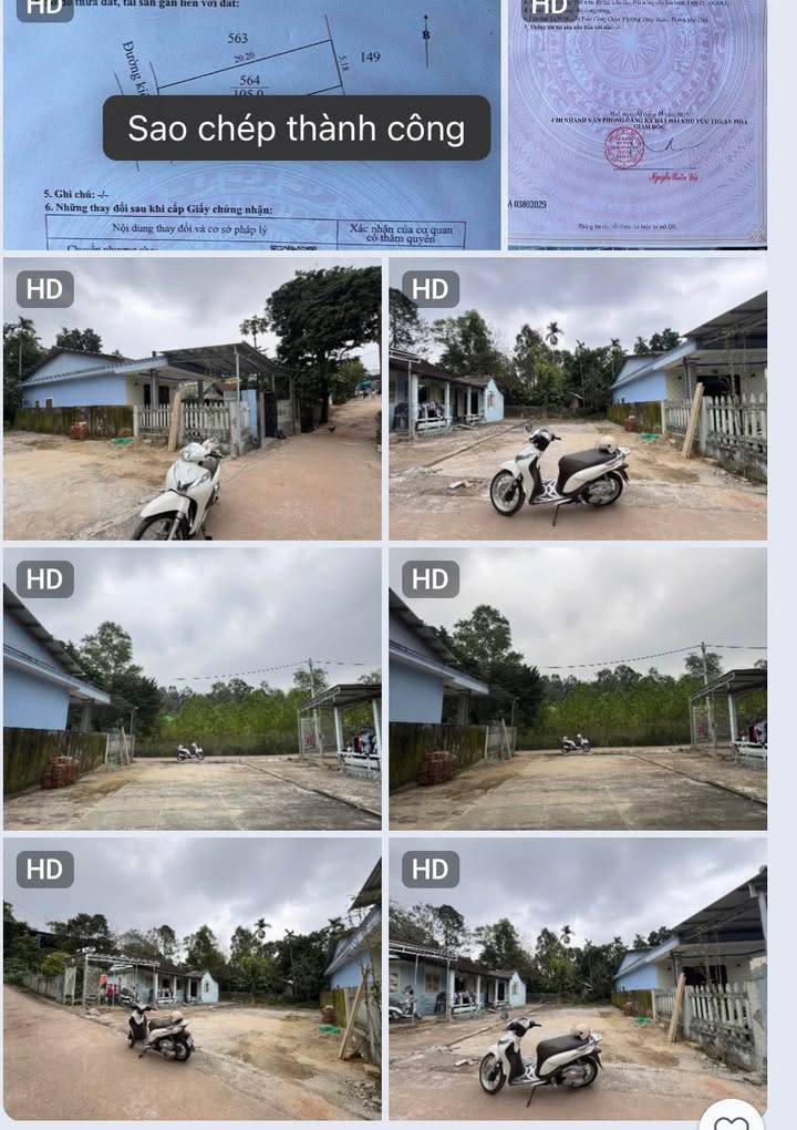 Đất nền đường Huyền Trân Công Chúa, Huế 105m² - Vị trí đắc địa, giá hấp dẫn!