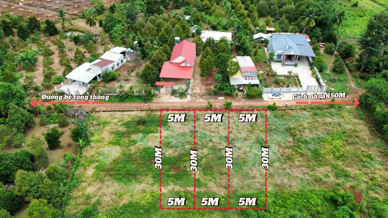 Đất nền phường Tân Phú, Đồng Xoài 150m² - Sổ đỏ chính chủ, giá tốt!