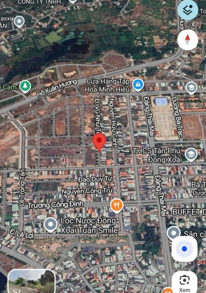 Đất nền tại Vũ Như Tô, TDC Tân Phú, 125m² giá 1 tỷ - Cơ hội đầu tư tốt!