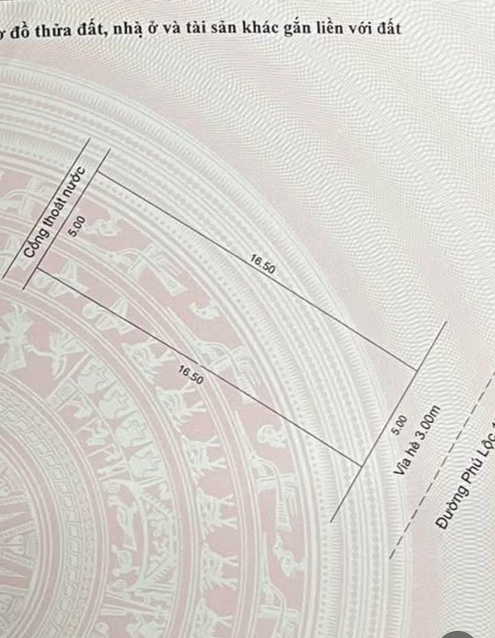 Đất mặt tiền Phú Lộc 17, Đà Nẵng 82.5m² giá 5 tỷ - Đầu tư lý tưởng gần biển!