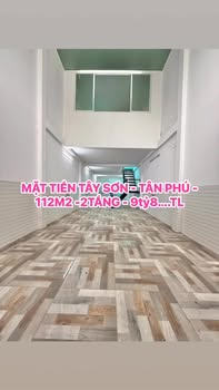 Nhà mặt tiền Tân Phú 112m² giá 9.8 tỷ - Kinh doanh đắc địa!