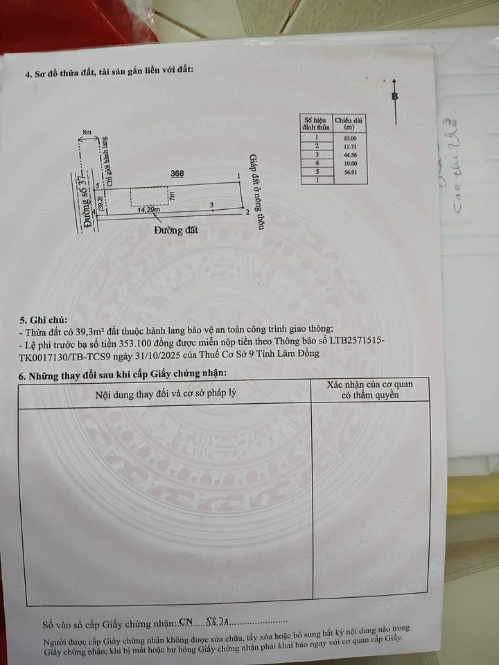 Đất nền thôn Đakkai 7 - 56m² giá 4.48 tỷ - Gặp chủ thương lượng ngay!