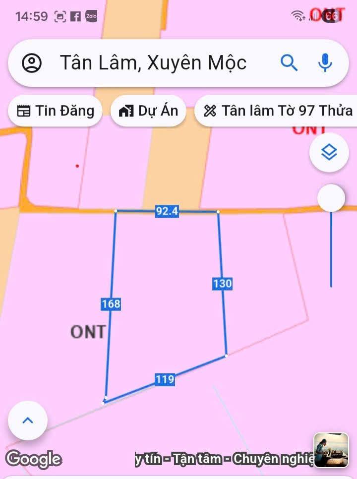 Đất Farm 1,8ha tại Xã Bàu Lâm, Xuyên Mộc, Vũng Tàu - Giá chỉ 2.25 tỷ