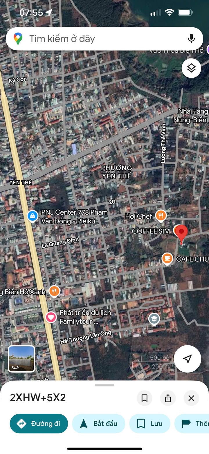 Đất nền mặt tiền Võ Duy Dương - Biển Hồ 175m² giá 890 triệu - Cơ hội tuyệt vời đầu tư!