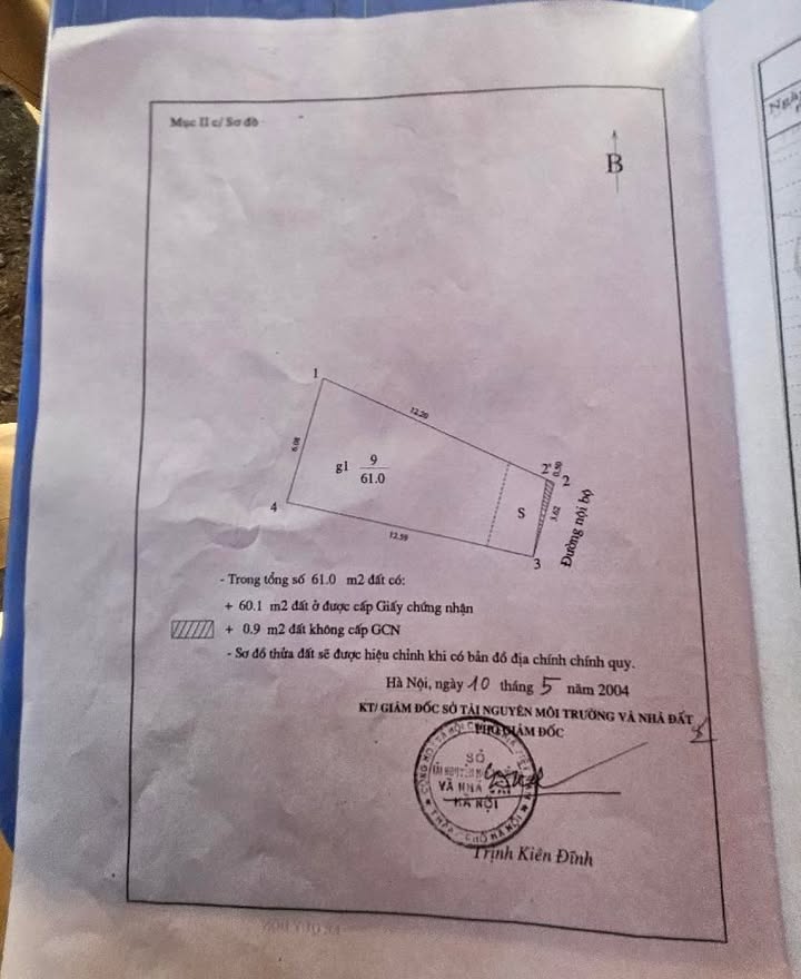 Đất Kim Giang 70m² giá 9 tỷ - Mặt ngõ ô tô tránh, kinh doanh thuận lợi!