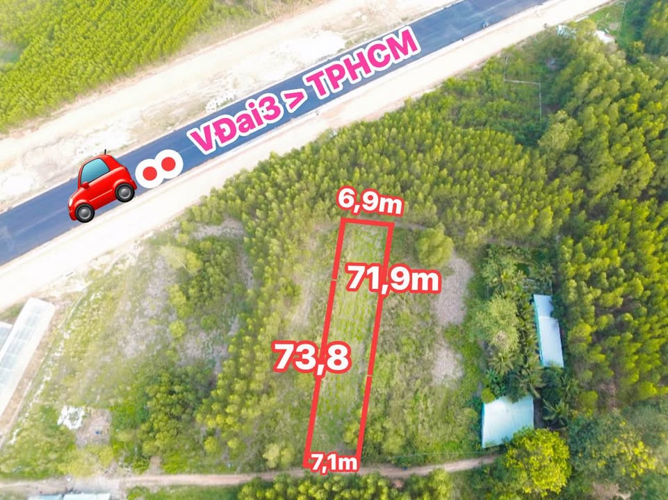 Đất nền Bến Lức 180m² giá 2.5 tỷ - Vị trí đẹp, tiềm năng lớn!