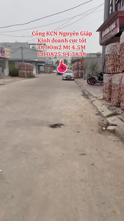 Đất nền KCN Nguyên Giáp 90m² giá chỉ từ 4,3 tỷ - Đầu tư sinh lời ngay!