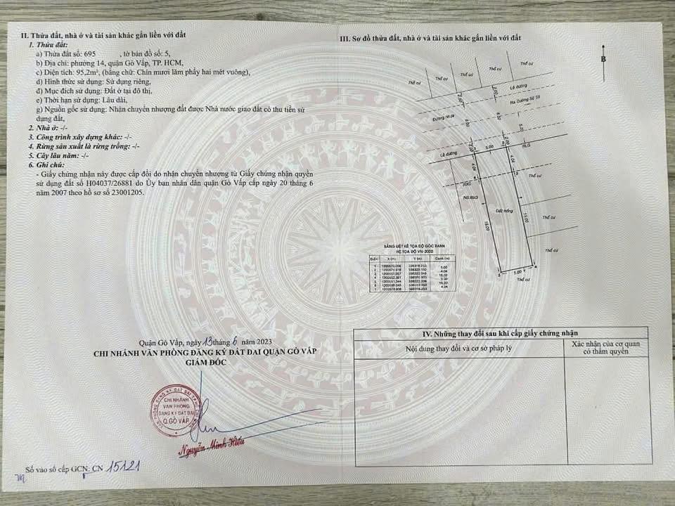 Nhà bán hẻm 10m Đường số 59, Gò Vấp, 95m² - An ninh, thoáng mát!