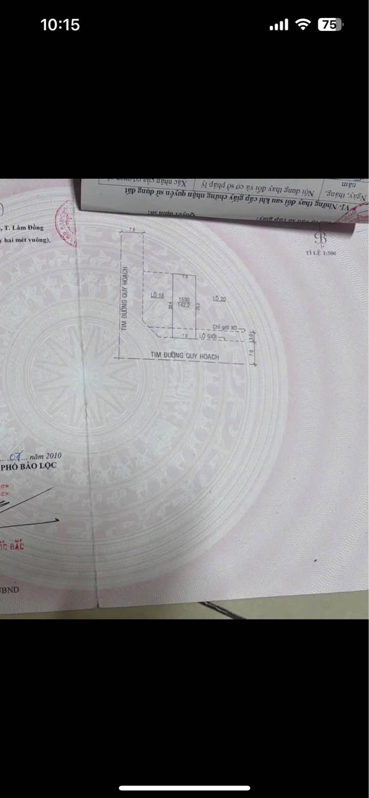 Đất nền khu công nghiệp Lộc Sơn Bảo Lộc 141m² giá 2.4 tỷ - Đầu tư sinh lời nhanh chóng!