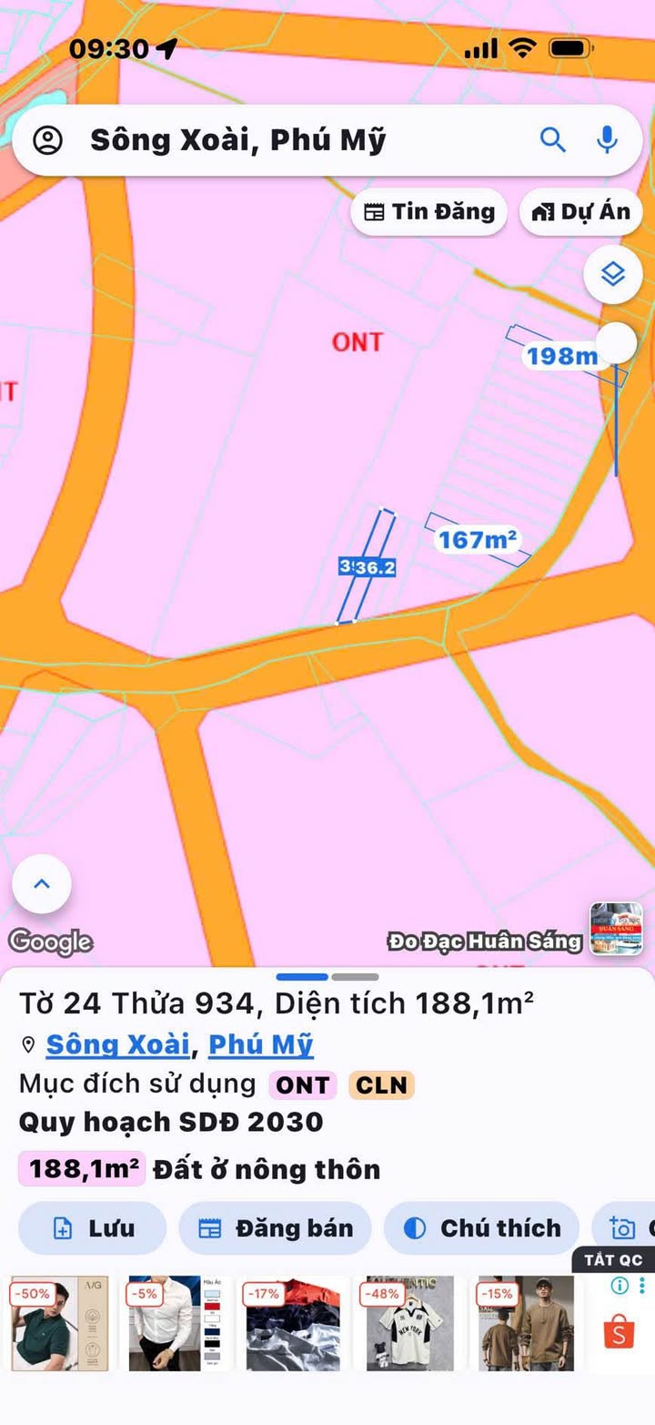 Đất nền Ấp Cầu Ri, Phường Tân Thành, 188m² giá chỉ 950 triệu - Đầu tư sinh lợi ngay!