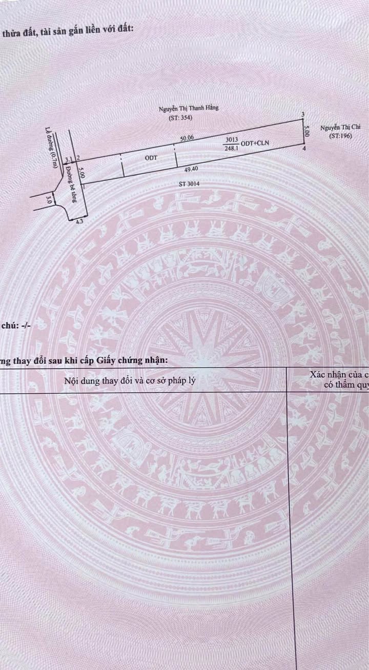 Đất thổ cư Hiệp An, Thủ Dầu Một 250m² - Đường bê tông thông thoáng giá chỉ 2 tỷ!