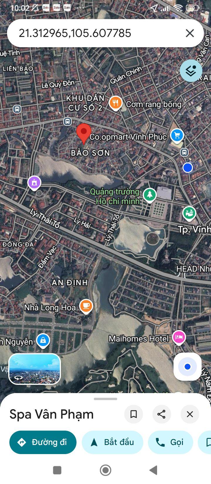 Đất nền mặt tiền đường Bảo Sơn, Vĩnh Yên 125m² - Giá cực hấp dẫn chỉ 3.96 tỷ!